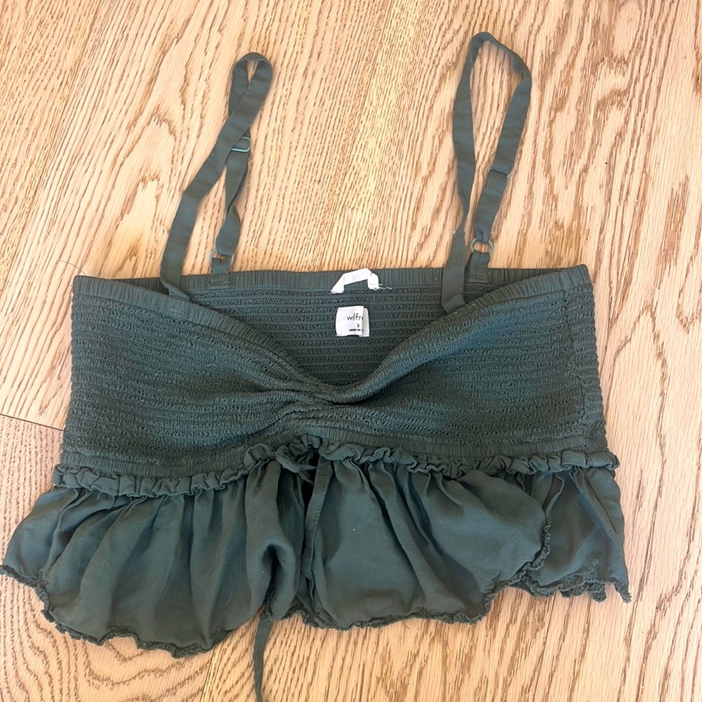 Wilfred Dareau Tank Top *Olive Green Colour